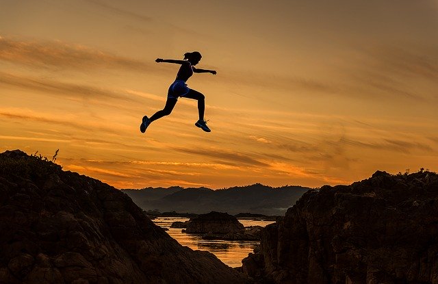 Image of a girl running