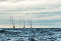 Wind turbines at sea