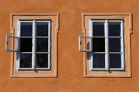 two identical windows