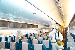 Plane cabin